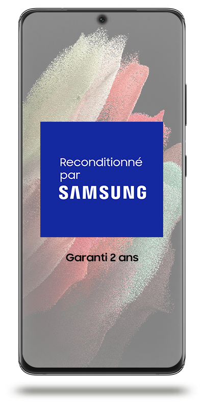 Samsung Galaxy S21 Ultra 5G Noir 128 Go Reconditionné par Samsung