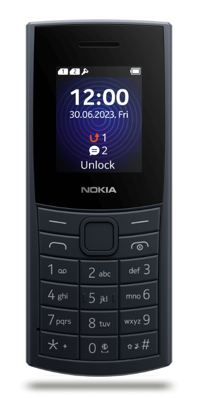 Nokia 110 4G Bleu 0.128 Go