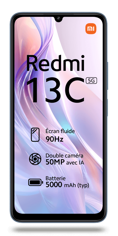 Xiaomi Redmi 13C 5G Bleu 128 Go