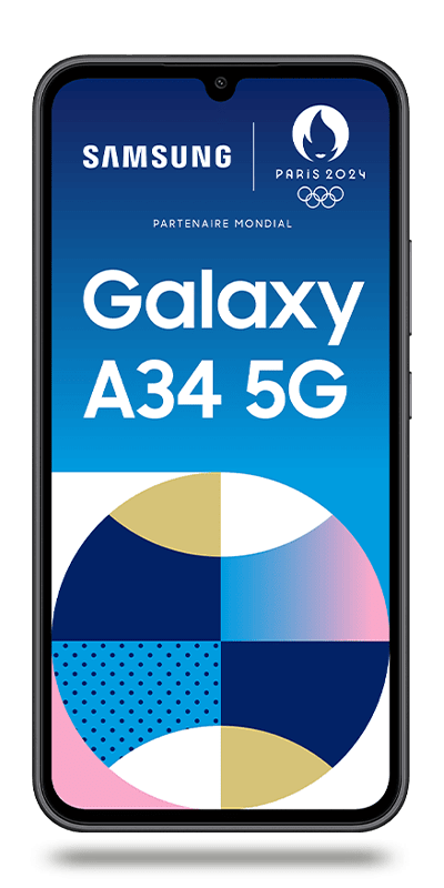 Samsung Galaxy A34 5G Graphite 128 Go