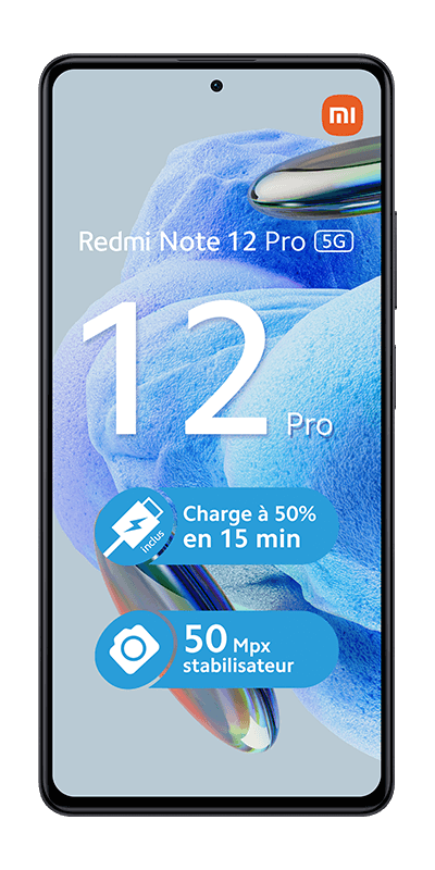Xiaomi Redmi Note 12 Pro 5G Noir 128Go