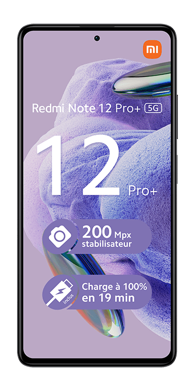 Xiaomi Redmi Note 12 Pro+ 5G Noir 256Go