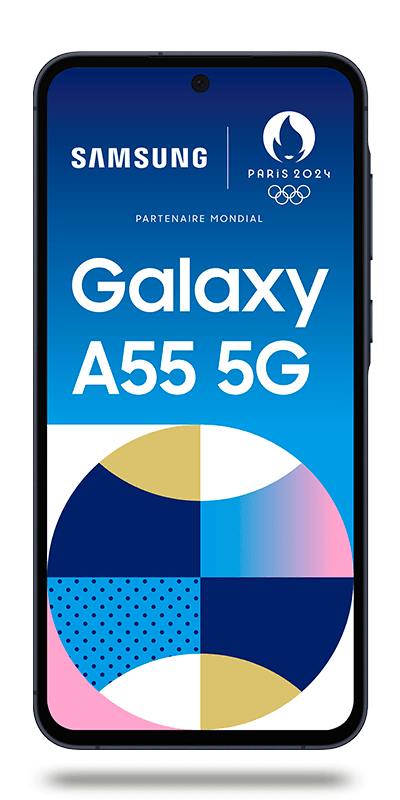Samsung Galaxy A55 5G Bleu nuit 128 Go